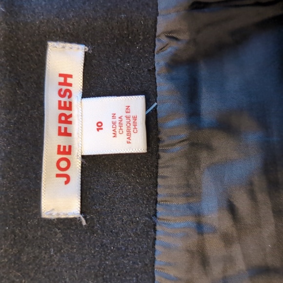 Joe Fresh, black mini skirt, size 10 - Picture 3 of 3